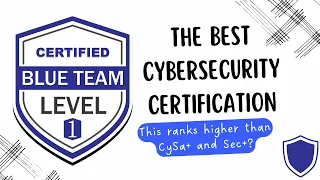 Blue Team Level 1 is the BEST CYBER CERT!