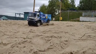 Это Раллийный Rc Камаз Дакар 4x4 на управлении. Его не остановить #rccars #funny #камаз