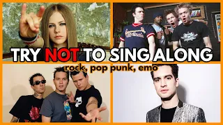 Try NOT To Sing Along (rock, pop punk, emo)