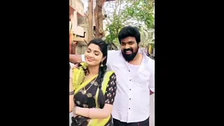 vanathai pola actress fun with shooting spot💞💞