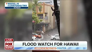 Watch: Video Shows Significant Flooding On Hawaii Streets
