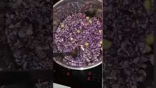 Made some lilac syrup to use in gin and tonics and cocktails.