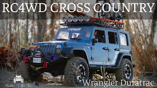 Rc4wd Cross Country Black Rock; Sand Run!    4k