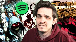 Spotify's Top 2000's Metal Songs