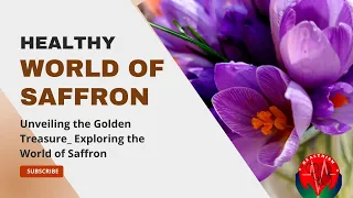 Unveiling the Golden Treasure  Exploring the World of Saffron