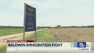 Baldwin immigration fight