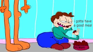 Garfielf Except the Roles Are Reversed