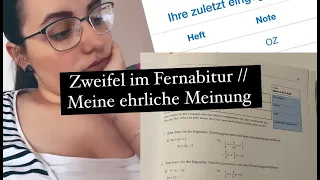 Zweifel im Fernabitur // Ist es nicht das richtige für mich ?! // EHRLICHSTES & EMOTIONALSTES Video