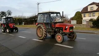 Tradiční silvestrovská vyjížďka traktorů 2022