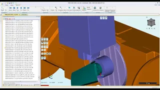 Моделирование обработки лопасти в ADEM Simulation 10.0 (test)