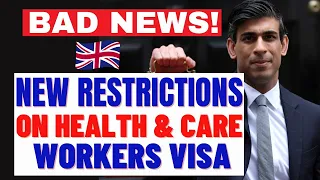 Bad News!! New Exemptions For UK Health & Care Workers Visa: Effective From 27th August 2023