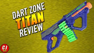 Dart Zone Titan | Motorized Belt Blaster Review 2018