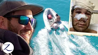 SAILOR SURVIVAL STORY: Boating Accident Almost Cost Him His Life! [Ep 134]