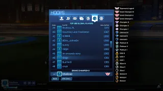 I played Rocket League Hoops with a Top 100 Hoops Player!!!