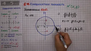 Упражнение № 1310 – ГДЗ Математика 6 класс – Мерзляк А.Г., Полонский В.Б., Якир М.С.