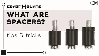 How to use spacers on tv mount | TV mount spacers