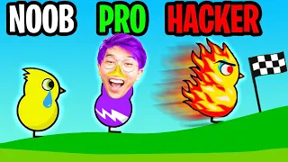 NOOB vs PRO vs HACKER In DUCK LIFE!? (ALL LEVELS!)