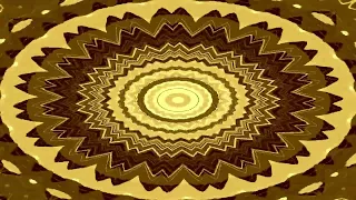 Golden Harmony Kaleidoscope Video