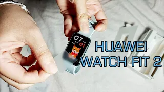 Inside the box of HUAWEI WATCH FIT 2 | Micha C.