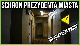 Zapomniany schron PREZYDENTA MIASTA - URUCHOMIŁEM ZASILANIE