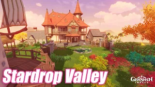 Stardrop Valley | Mondstadt Main House | Serenitea Pot - Genshin Impact