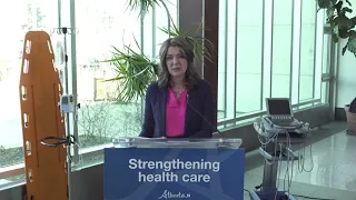 Alberta Premier Danielle Smith highlights investments in women’s health – May 3, 2024