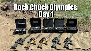 Rock Chuck Olympics Day 1 | Classroom and equipment set up