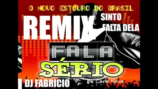 SINTO FALTA DELA - REMIX - DJ FABRICIO - URUGUAIANA-RS