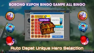 BORONG KUPON BINGO SAMPE ALL BINGO , AUTO NAMBAH KOLEKSI UNIQUE HERO SELECTION - LostSagaOrigin