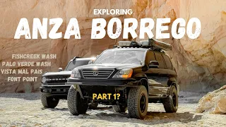 Exploring Anza Borrego Desert | Font's Point, Fish Creek, Ocotillo Wells, Palo Verde