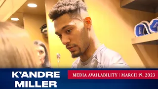 New York Rangers: K'Andre Miller Postgame Media Availability | Mar. 19, 2023