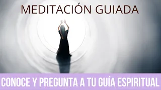 👽🤍 MEDITACIÓN GUIADA PARA CONECTAR Y HACER PREGUNTAS A TUS GUÍAS ESPIRITUALES  | CONOCE A TUS GUÍAS