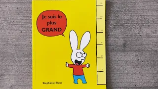 Simon Superlapin : JE SUIS LE PLUS GRAND ❣️ École des loisirs