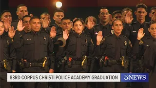 83rd Corpus Christi Police Academy graduation