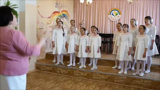 Отчетный концерт младшего состава хора "РАДУГА" ДШИ№2 р.п. Приютово, РБ.