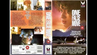 Original VHS Opening: One False Move (1993 UK Rental Tape)