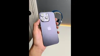 Deep Purple iPhone 14 Pro 😍