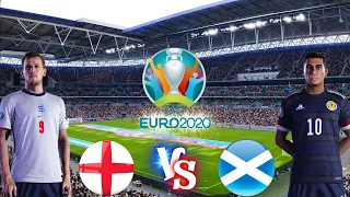 England - Scotland | UEFA EURO 2020 | Full Match PES 2021