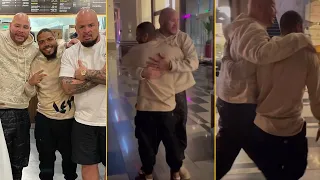 Fat Joe Reunited With Outlawz Napoleon In Saudi Arabia With Arabian Prince For A Special Dinner