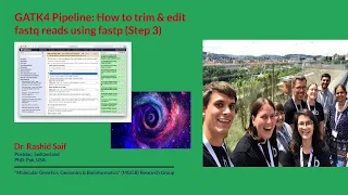 GATK4 Pipeline: How to trim & edit fastq reads using fastp (Step 3)