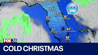 BRR! Florida to see arctic cold air for first time in years Christmas weekend