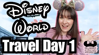 Let's Go To The Airport! Travel Day 1 To Walt Disney World Florida