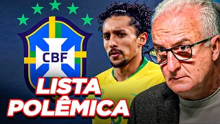 OLHA A POLÊMICA CONVOCAÇÃO DA SELEÇÃO BRASILEIRA DE DORIVAL PARA A COPA AMÉRICA! (Mesmos de sempre?)