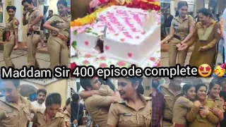 Maddam sir 400 episodes complete party🤩🤩Gulks new live video🥳🥳Party to banti h🤩🥳😘#maddamsir