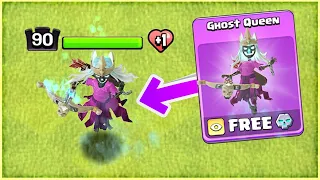 GET FREE GHOST QUEEN✨ BEFORE IT GOES!! CLASH OF CLANS