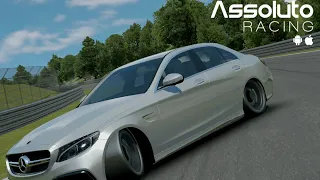 HEAVY V8 SEDAN Assoluto Racing Mercedes Benz AMG C63S (W205) ‘15 Nurburgring run 6:53:980