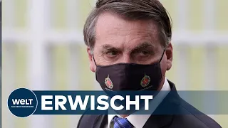 CORONA BEHERRSCHT BRASILIEN: Infizierter Präsident Bolsonaro schaltet einen Gang zurück