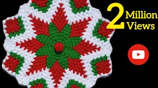 How to Crochet New Thalpos design pattern #144 | थालपोस | थालपोस डिजाइन बनाना सीखें