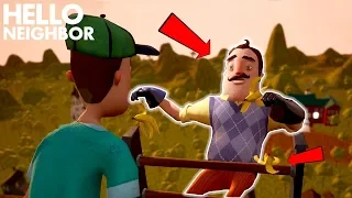 Pushing The Neighbor OVER THE EDGE!!! (He Goes Crazy) | Hello Neighbor Gameplay (Mods)