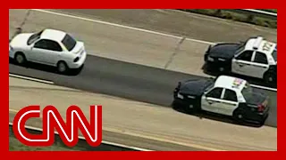Is this the slowest car chase ever?